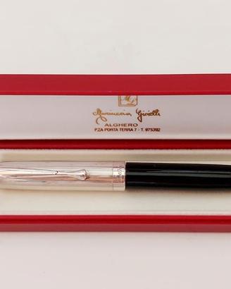 Penna Roller DELTA Luxus Argento 925 Collezione