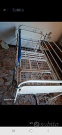 letto con alzata manuale 