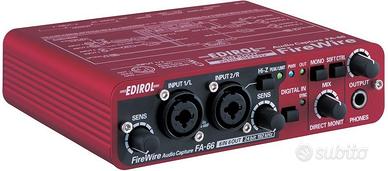 Edirol FA-66 FireWire Audio Interface