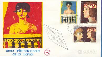 Francobolli Anno Internazionale Donna