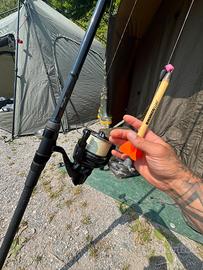 Canna da pesca carpfishing (daiwa wisker df)