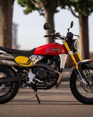 Fantic Motor Caballero 500 SCRAMBLER MY 2025 TAN 0