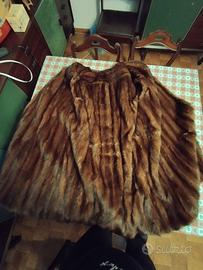 Pelliccia vintage visone a gilet