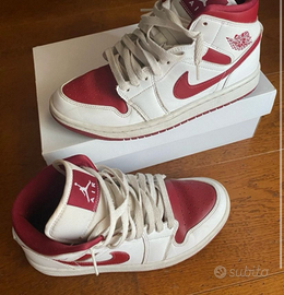 Air jordan 1 outlet rosse e bianche