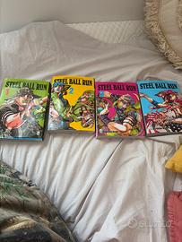 Steel ball run Manga volume 1 fino al 4