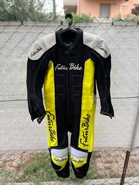 tuta da MOTO in pelle FUTUR BIKE