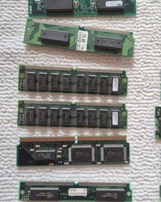 Lotto RAM desktop mista DDR / DDR2 / DDR4 + vintag