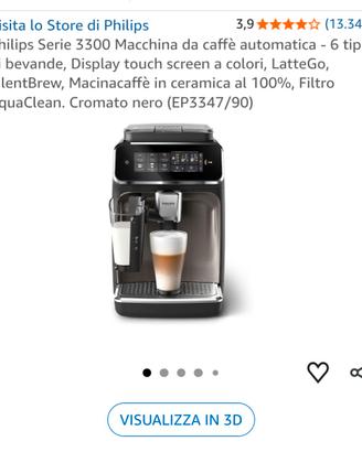 Macchina caffè Philips serie 3300