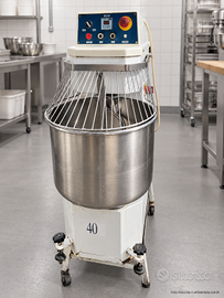 Impastatrice a spirale da 40 kg effettivi - 2 vel