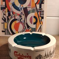 Grande posacenere vintage Carlsberg 