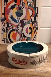 Grande posacenere vintage Carlsberg 