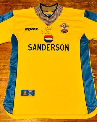 Maglia Le Tissier autografata calcio