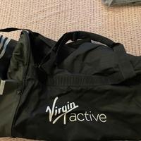 Borsone nero palestra adidas Virgin active