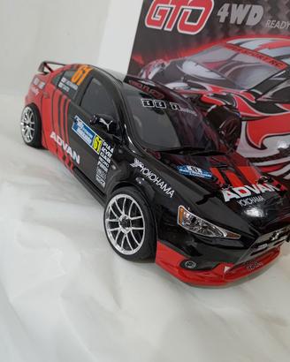 auto elettrica brushless 1:10 Nuova Lipo completa