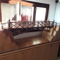 Modellino ponte in legno