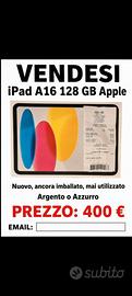 iPad A16 Apple.