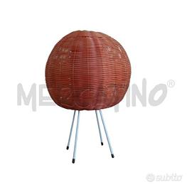 PORTACANDELA SFERA INTRECCIATA IN PLASTICA CON 4 P