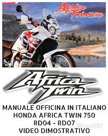 Manuale Officina ITA Honda Africa Twin 750 RD04-07