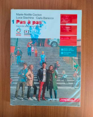 libro di francese Pas a pas 1