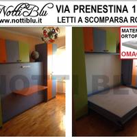 Letto a Scomparsa 1p&1/2 con scrittoio e armadi