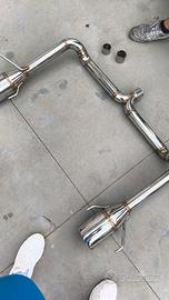 scarico acciaio inox 