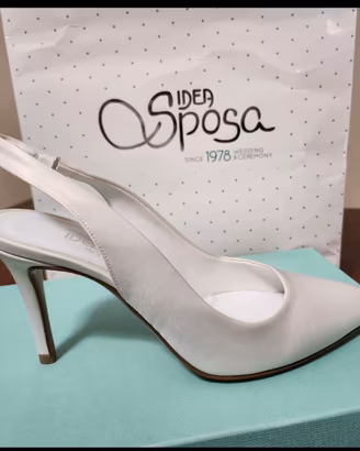 scarpe bianco candido