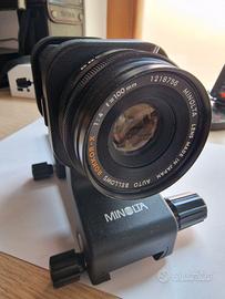 MINOLTA MD 100 f.4 Bellows  con soffietto