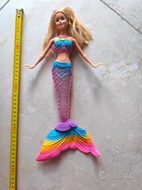 Lotto magico 4 Barbie- Pezzo Raro Sirena Luminosa 