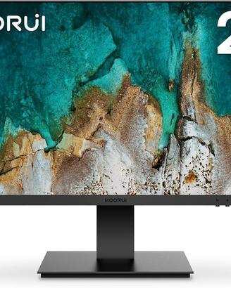 KOORUI Monitor 24 pollici Full HD IPS