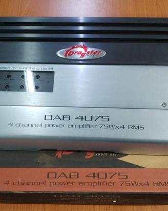 Dragster DAB 4075 - Amplificatore HiFi per auto