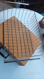 3 cestelli IKEA sotto ripiano mensola