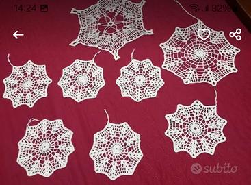 addobbi natalizi uncinetto 