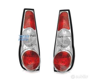 FANALI FIAT PUNTO 93-99 FONDO CROMATO