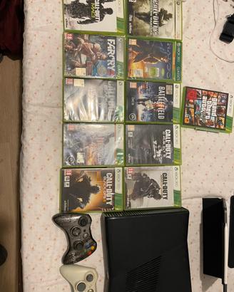 XBOX 4controller 11 giochi