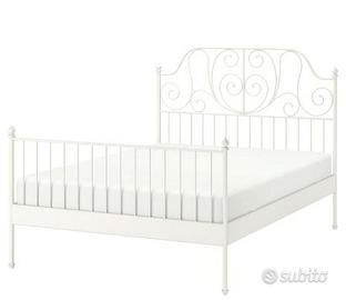 Letto Ikea modello  leirvik con doghe regolabili