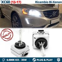 Lampadine Ricambio BIXENON D3S Volvo XC60 6000K