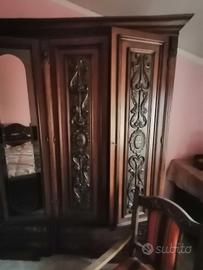 camera da letto originale vintage 