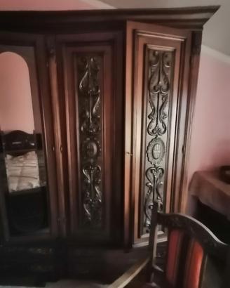 camera da letto originale vintage 