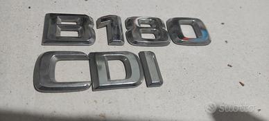 Scritta simbolo auto vintage  Mercedes