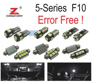 KIT 21 LAMPADE LED INTERNE BMW F10 528I 528I 535I 