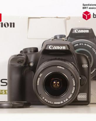 Canon EOS 1000D + EF-S 18-55 F3.5-5.6 II