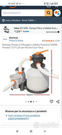 Pompa Bestway filtro sabbia 