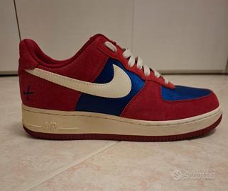 Nike Air Force 1 Low Suede Rosso/Blu  42.5 (2015)