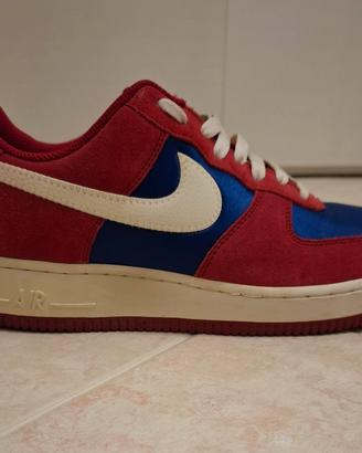 Nike Air Force 1 Low Suede Rosso/Blu  42.5 (2015)