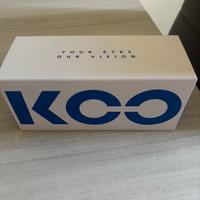 Occhiali KOO Spectro Black Matt green mirror