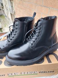 Scarpe stivaletti uomo Schuh nere taglia 39,5