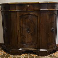 Mobiletto Vintage Mezzaluna Legno