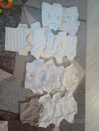 Body cotone manica corta 0/3 mesi