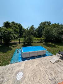 Bestway 56441 Piscina Power Steel Frame Rettangola