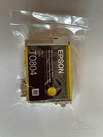 Cartuccia originale Epson T0804 GIALLO sigillata